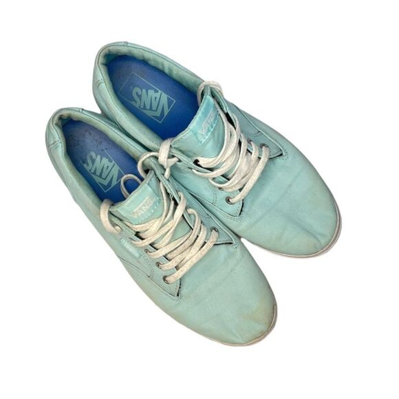 Vans Shoes - Vans Lace Up Sneaker Shoes Tiffany Blue Size 8
